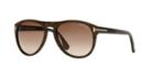 Tom Ford Ft0347 56 Brown Square Sunglasses