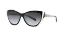 Michael Kors Mk2005 57 Caneel Black Cat Sunglasses