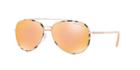 Michael Kors 59 Ida Pink Aviator Sunglasses - Mk1019