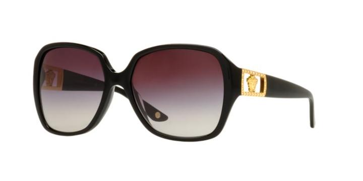 Versace Ve4242ba 57 Black Square Sunglasses