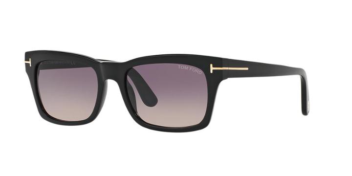 Tom Ford Frederick Black Square Sunglasses - Ft0494