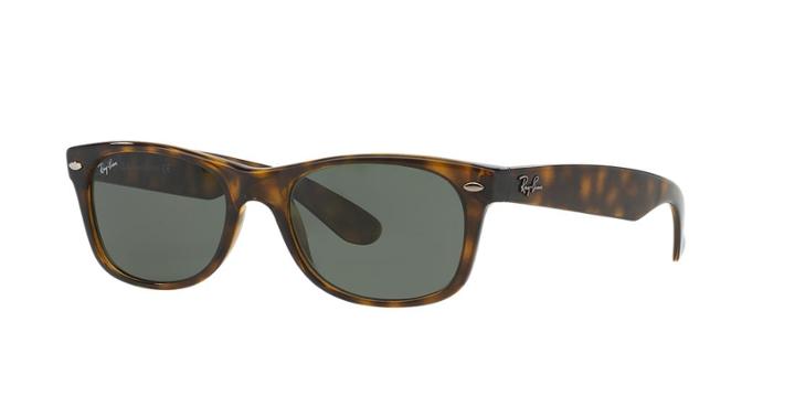 Ray-ban Wayfarer Tortoise Square Sunglasses - Rb2132