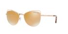 Michael Kors 55 St. Lucia Rose Gold Cat-eye Sunglasses - Mk1035