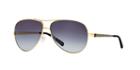 Tory Burch Ty6035 Gold Aviator Sunglasses
