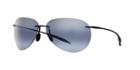 Maui Jim Sugar Beach Black Aviator Sunglasses