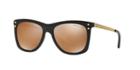 Michael Kors 54 Lex Black Square Sunglasses - Mk2046