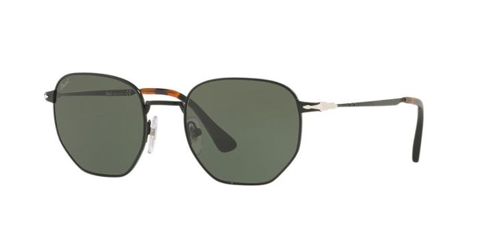 Persol 52 Black Square Sunglasses - Po2446s