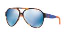 Polo Ralph Lauren 61 Tortoise Pilot Sunglasses - Ph4130