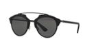 Dior Black Matte Round Sunglasses - Diorsoreal