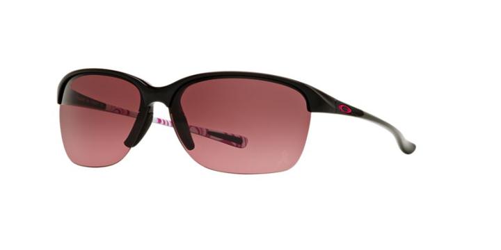 Oakley Women's Unstoppable Black Wrap Sunglasses - Oo9191
