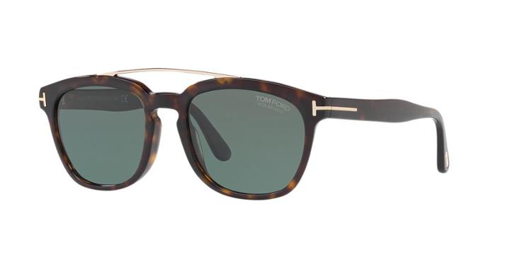 Tom Ford Holt 54 Brown Square Sunglasses - Ft0516