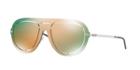 Emporio Armani 41 Rose Gold Pilot Sunglasses - Ea2057