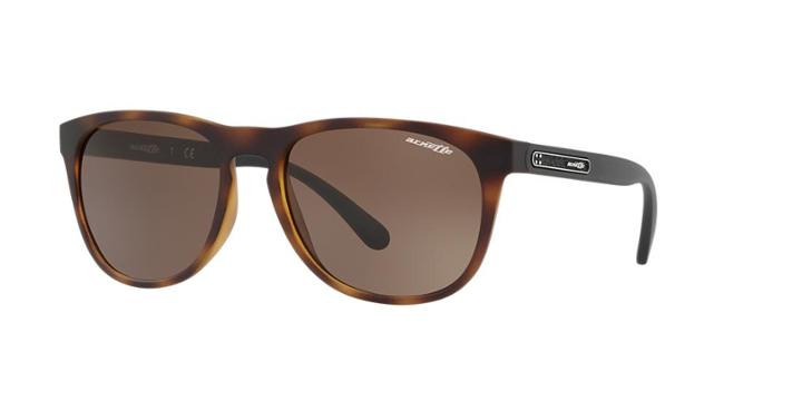 Arnette 56 Hardflip Tortoise Matte Square Sunglasses - An4245