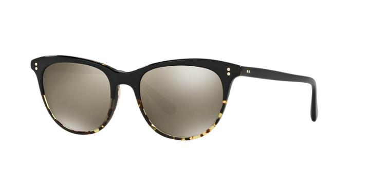 Oliver Peoples Ov5276su 52 Jardinette Black Cat-eye Sunglasses