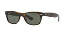 Ray-ban 52 Tortoise Wayfarer Sunglasses - Rb2132