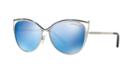 Michael Kors 56 Ina Blue Cat-eye Sunglasses - Mk1020