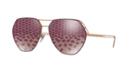 Bvlgari 61 Purple Pilot Sunglasses - Bv6098