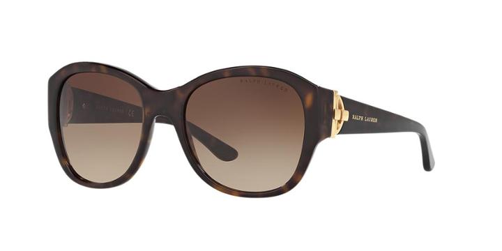 Ralph Lauren 55 Tortoise Square Sunglasses - Rl8148