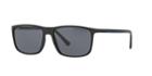 Polo Ralph Lauren Black Matte Rectangle Sunglasses - Ph4115