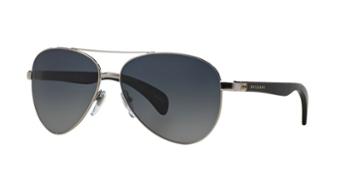 Bvlgari Silver Aviator Sunglasses - Bv5032tk