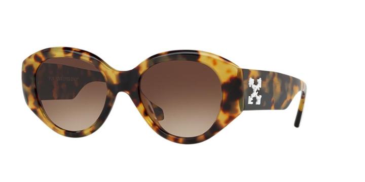 Off-white&amp;trade; X Sunglass Hut Hu4003 54 Tortoise Rectangle Sunglasses