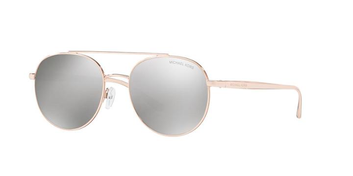 Michael Kors 53 Lon Rose Gold Wrap Sunglasses - Mk1021