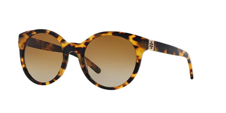 Tory Burch Tortoise Round Sunglasses - Ty7079