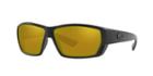 Costa Tuna Alley Cdm 62 Black Rectangle Sunglasses