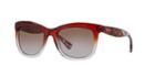 Ralph 53 Red Rectangle Sunglasses - Ra5210