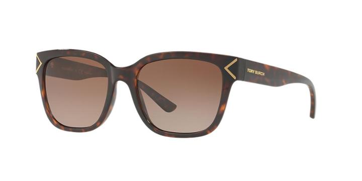 Tory Burch 55 Tortoise Square Sunglasses - Ty9050
