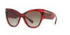 Valentino Va4028 55 Tortoise Cat-eye Sunglasses