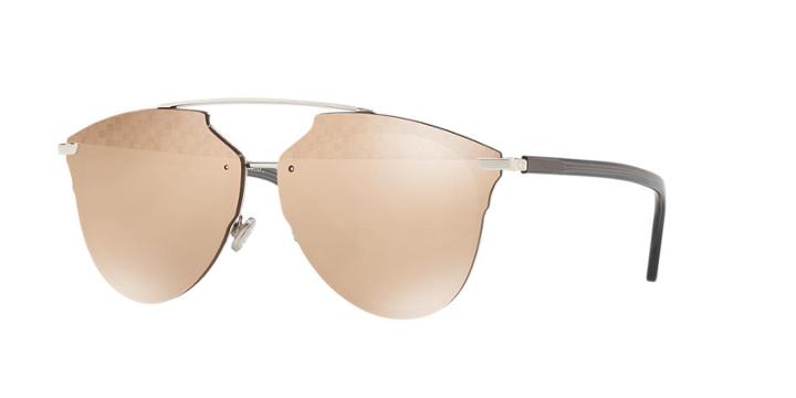 Dior Diorreflectedp 63 Silver Round Sunglasses