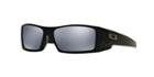 Oakley Gascan Black Matte Rectangle Sunglasses - Oo9014