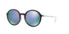 Ray-ban Purple Round Sunglasses - Rb4222