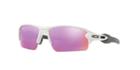 Oakley Flak 2.0 White Rectangle Sunglasses - Oo9295 59