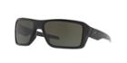 Oakley 66 Double Edge Black Matte Rectangle Sunglasses - Oo9380