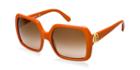 Tory Burch Ty7058 Orange Square Sunglasses