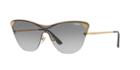 Vogue Vo4079s 39 Gold Matte Butterfly Sunglasses