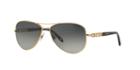 Tiffany & Co. Gold Aviator Sunglasses - Tf3047k