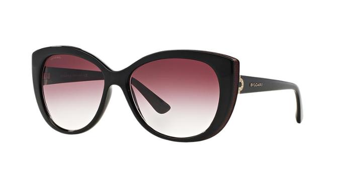 Bvlgari Black Cat-eye Sunglasses - Bv8157bq