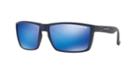 Arnette 61 Prydz Blue Rectangle Sunglasses - An4253