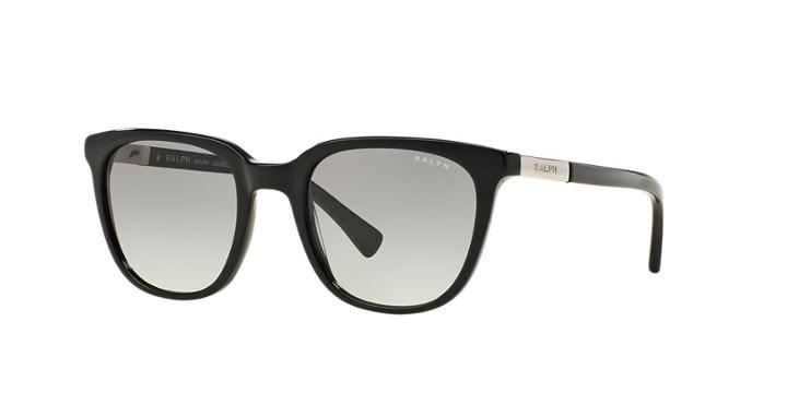 Ralph 51 Black Rectangle Sunglasses - Ra5206