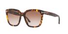 Tom Ford 55 Brown Rectangle Sunglasses - Ft0502