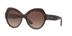 Dolce &amp; Gabbana 56 Tortoise Cat-eye Sunglasses - Dg4320