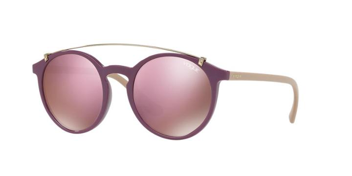Vogue Vo5161s 51 Purple Panthos Sunglasses