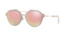 Dior Dioreclat 60 Multicolor Oval Sunglasses