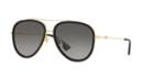 Gucci Gg0062s 57 Gold Pilot Sunglasses