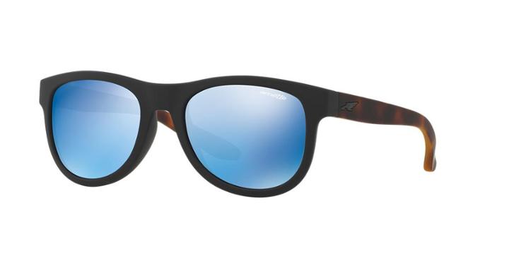 Arnette Class Act Black Matte Round Sunglasses - An4222