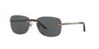 Bvlgari Rose Gold Rectangle Sunglasses - Bv5031tg