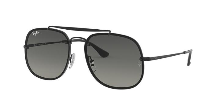 Ray-ban 58 Black Square Sunglasses - Rb3583n